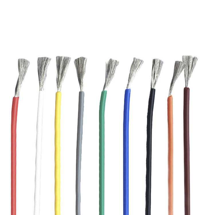 blanco Carne de cordero Excelente Cable electrico silicona 6mm para alta temperatura Fabricante en China