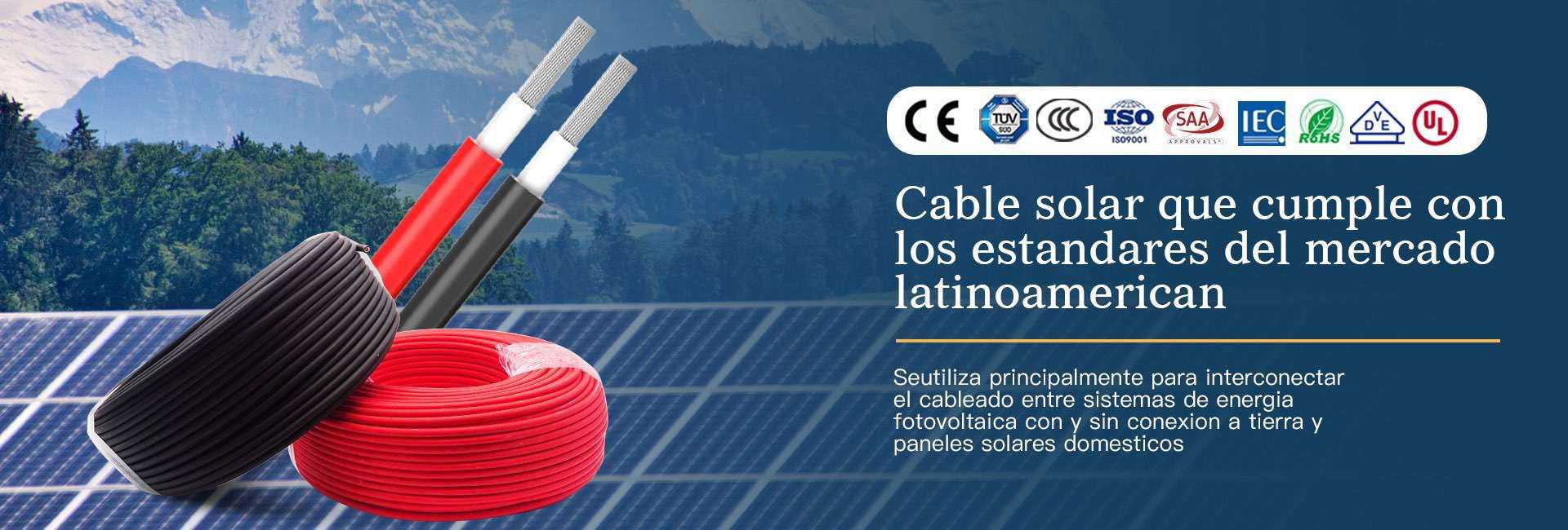 cable para paneles fotovoltaicos cable solar fotovoltaico cable h1z2z2k