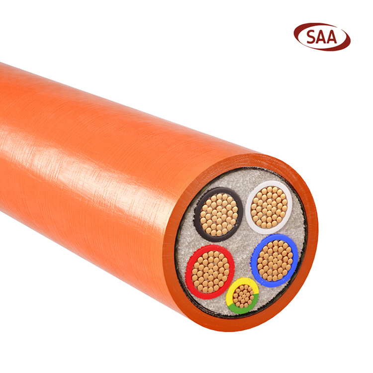 450/750V Cable circular naranja SAA