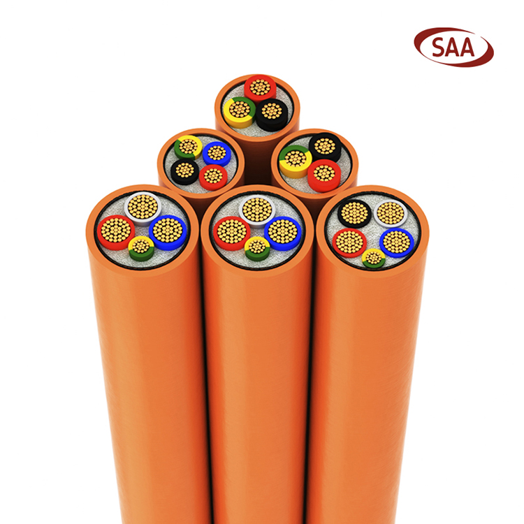 450/750V Cable circular naranja SAA