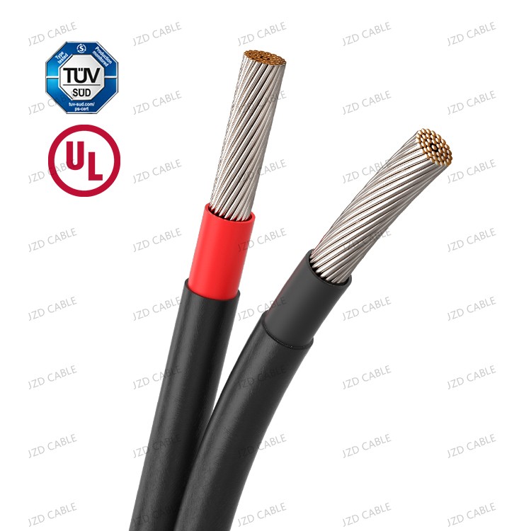 Doble núcleo fotovoltaico PV1-F  American Standard UL 2×4mm2 2×6mm2